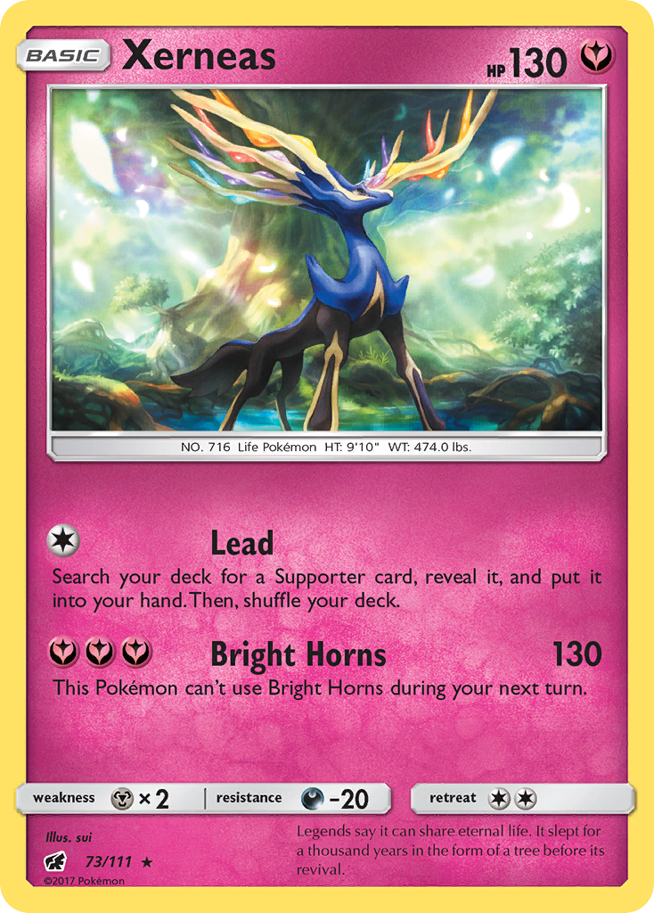 Xerneas (73/111) [Sun & Moon: Crimson Invasion] | Good Games Morley