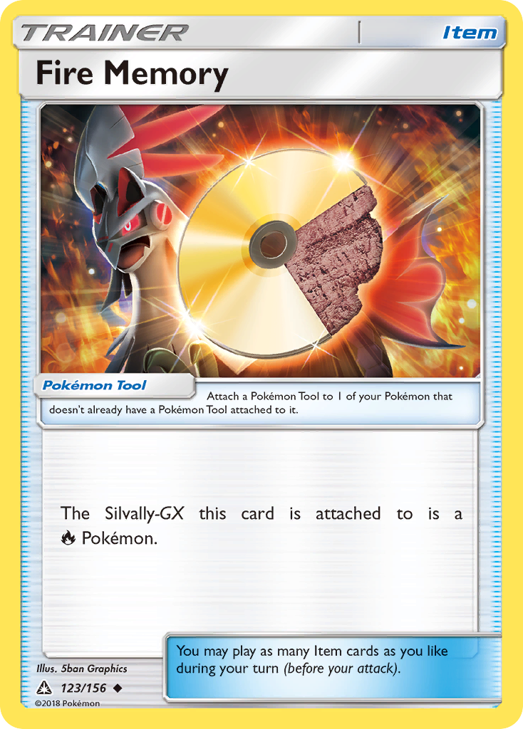 Fire Memory (123/156) [Sun & Moon: Ultra Prism] | Good Games Morley