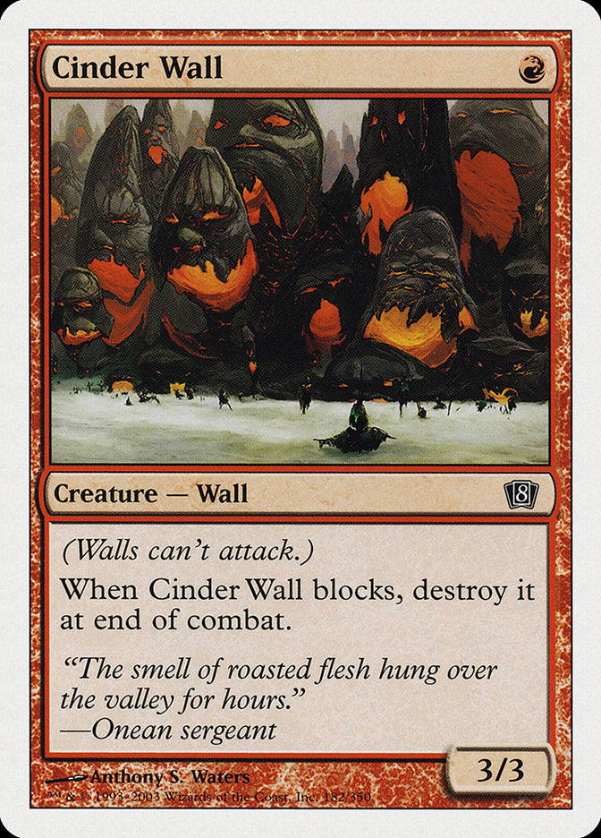 Cinder Wall [Eighth Edition] | Good Games Morley