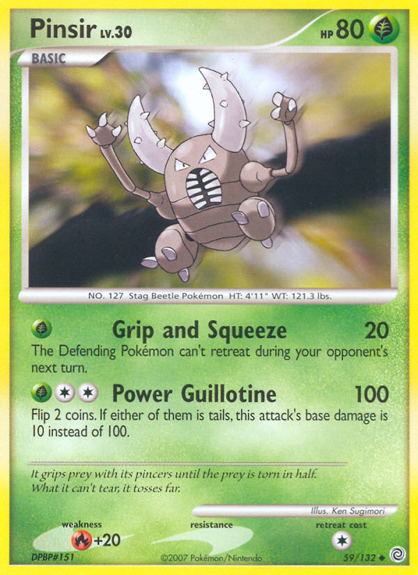 Pinsir (59/132) [Diamond & Pearl: Secret Wonders] | Good Games Morley