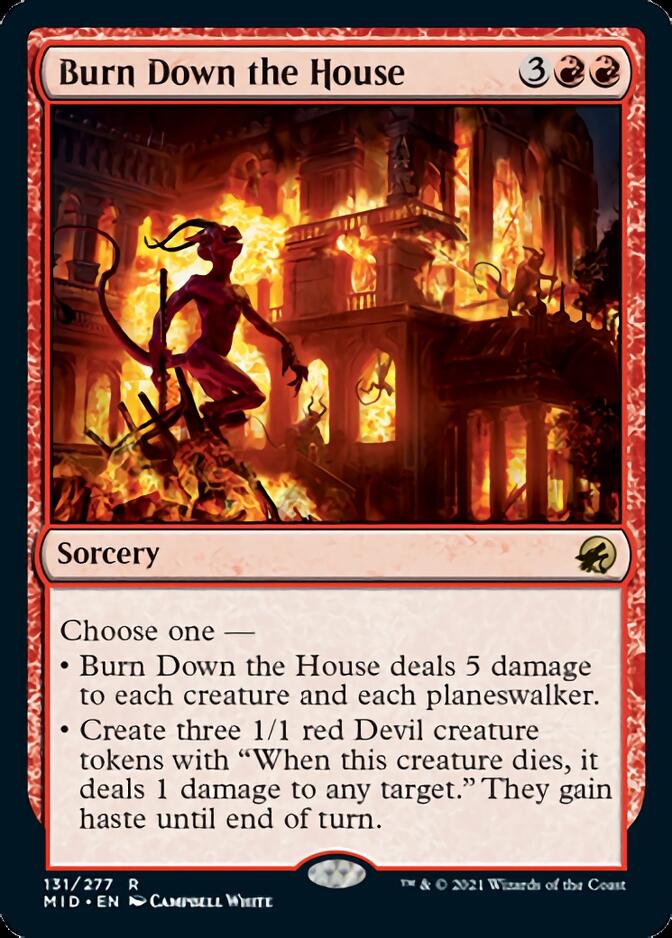 Burn Down the House [Innistrad: Midnight Hunt] | Good Games Morley