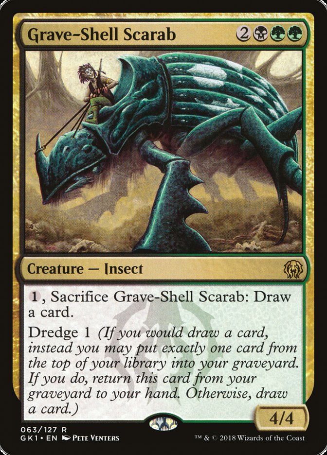 Grave-Shell Scarab [Guilds of Ravnica Guild Kit] | Good Games Morley