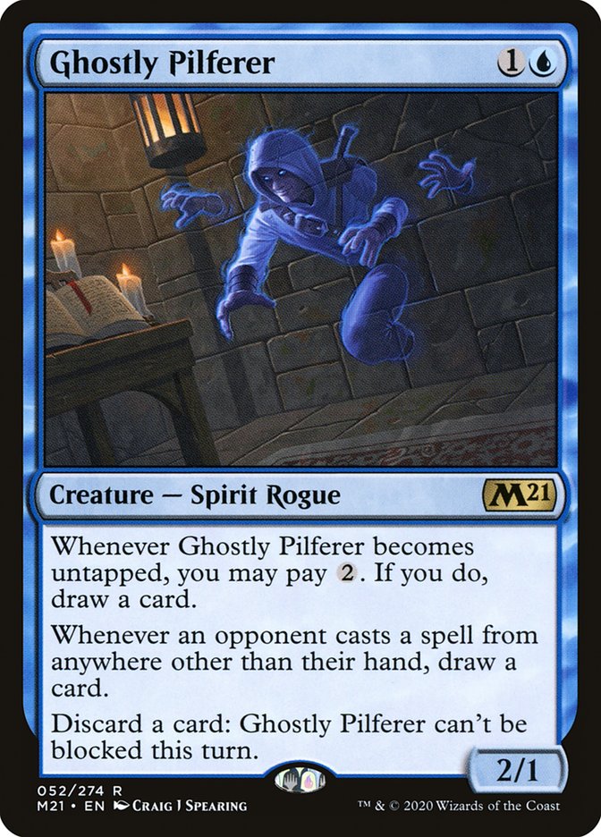 Ghostly Pilferer [Core Set 2021] | Good Games Morley