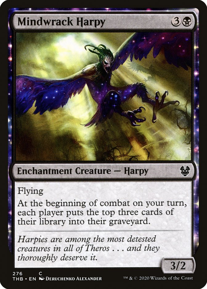 Mindwrack Harpy [Theros Beyond Death] | Good Games Morley