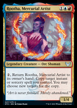 Rootha, Mercurial Artist [Strixhaven: School of Mages] | Good Games Morley