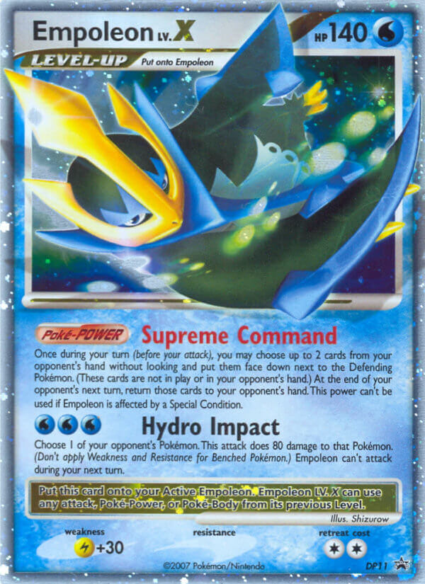 Empoleon LV.X (DP11) [Diamond & Pearl: Black Star Promos] | Good Games Morley