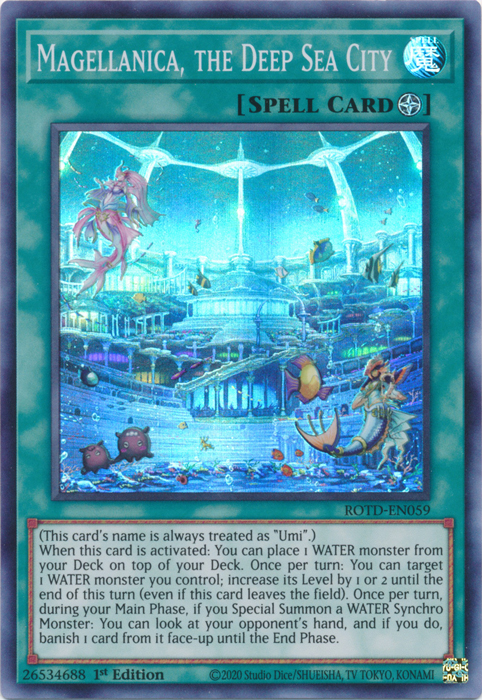 Magellanica, the Deep Sea City [ROTD-EN059] Super Rare | Good Games Morley