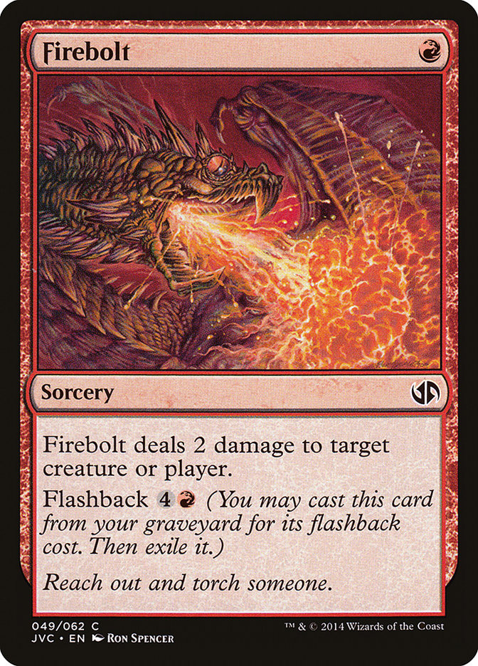 Firebolt [Duel Decks Anthology] | Good Games Morley