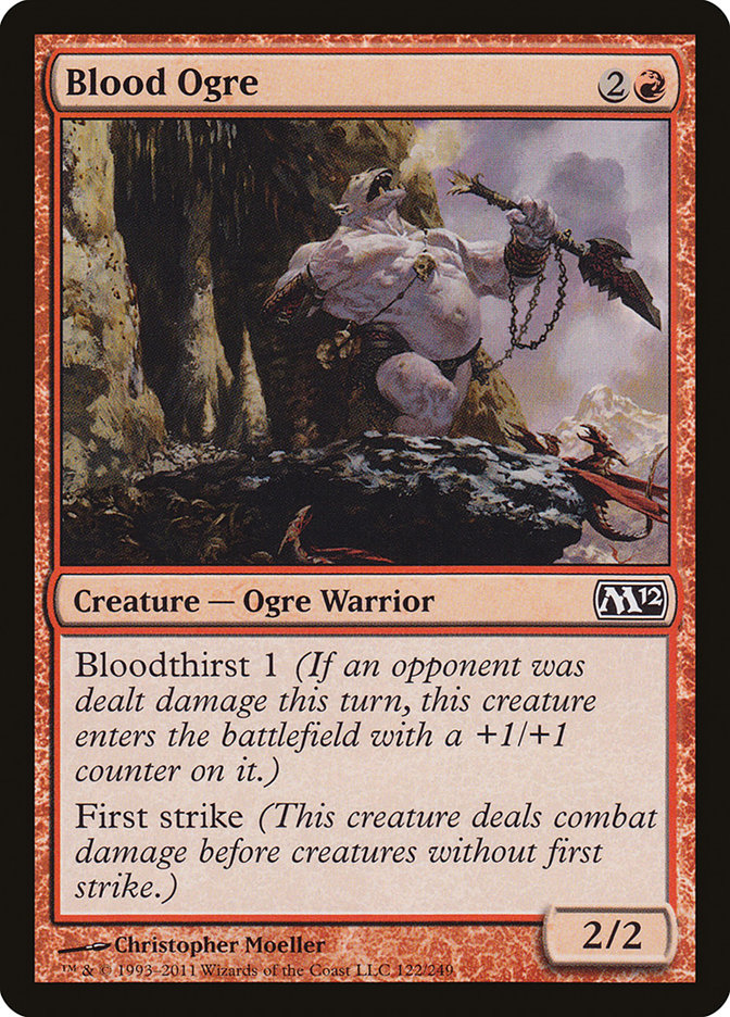 Blood Ogre [Magic 2012] | Good Games Morley