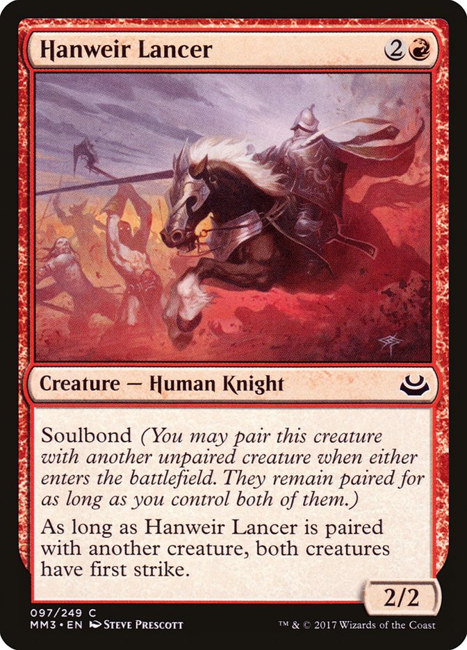 Hanweir Lancer [Modern Masters 2017] | Good Games Morley
