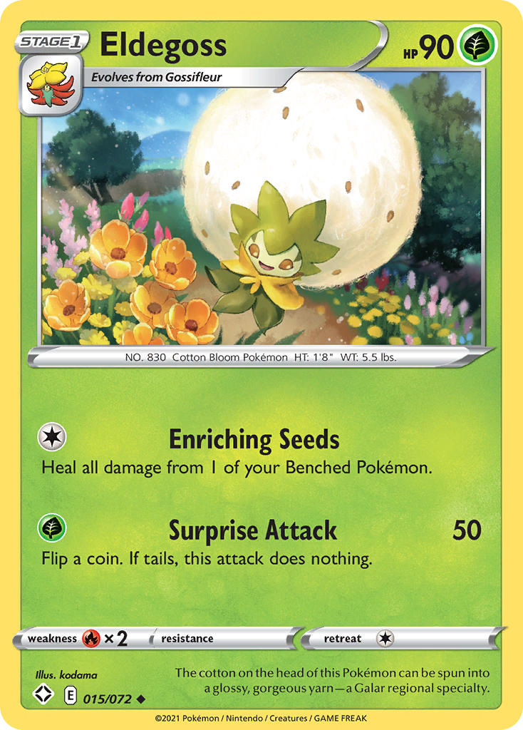 Eldegoss (015/072) [Sword & Shield: Shining Fates] | Good Games Morley