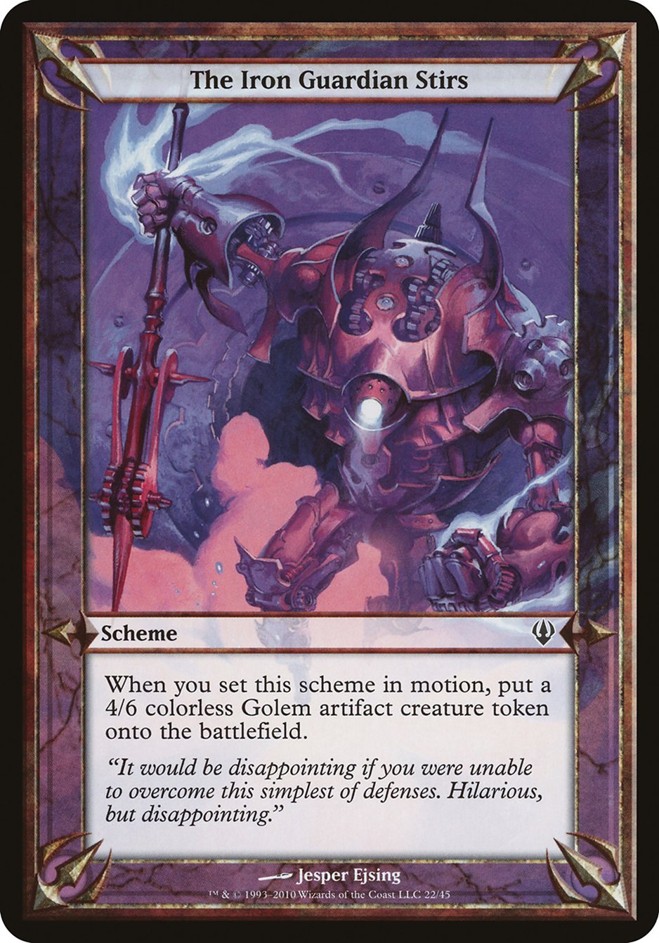 The Iron Guardian Stirs (Schemes) [Archenemy Schemes] | Good Games Morley