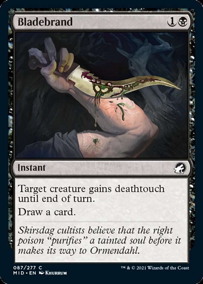 Bladebrand [Innistrad: Midnight Hunt] | Good Games Morley