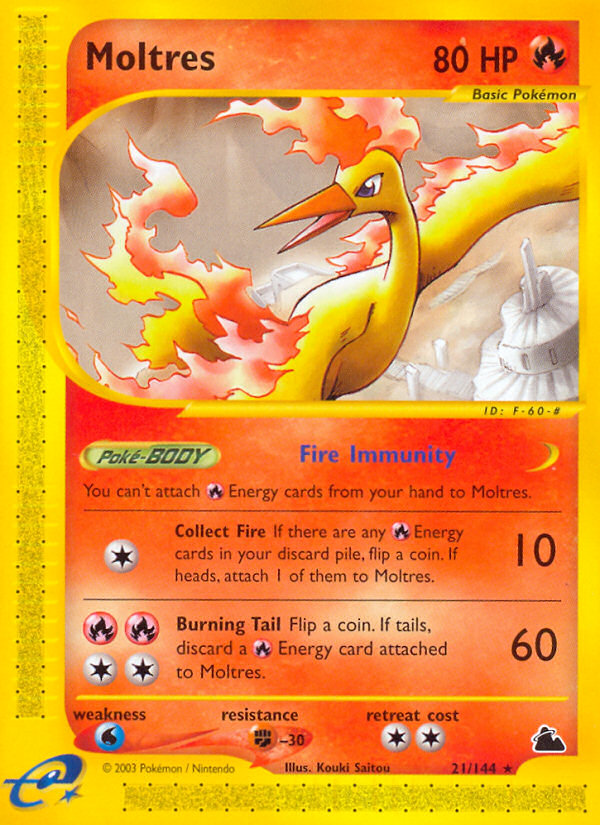 Moltres (21/144) [Skyridge] | Good Games Morley