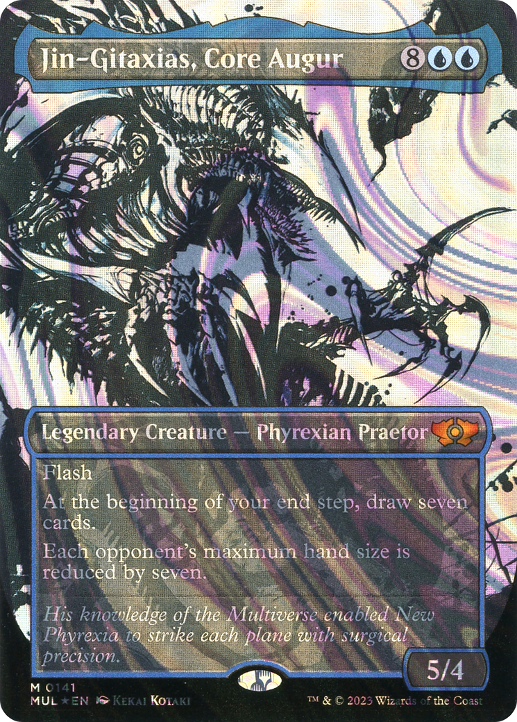 Jin-Gitaxias, Core Augur (Halo Foil) [Multiverse Legends] | Good Games Morley
