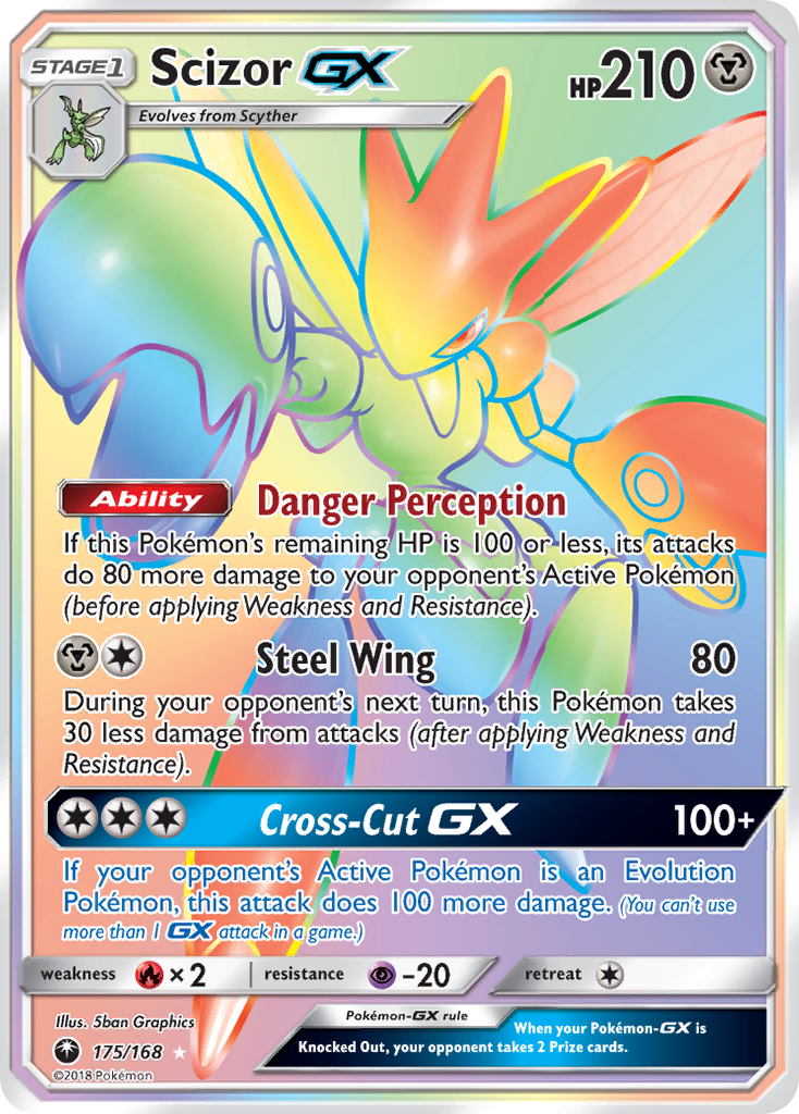 Scizor GX (175/168) [Sun & Moon: Celestial Storm] | Good Games Morley