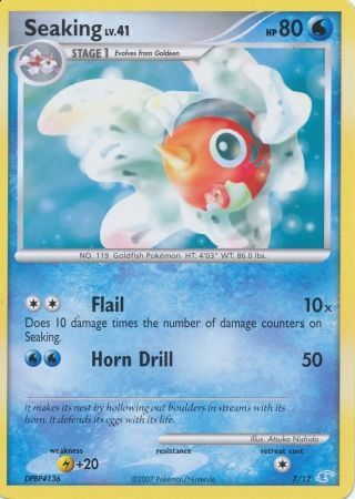 Seaking (7/12) [Diamond & Pearl: Trainer Kit - Manaphy] | Good Games Morley
