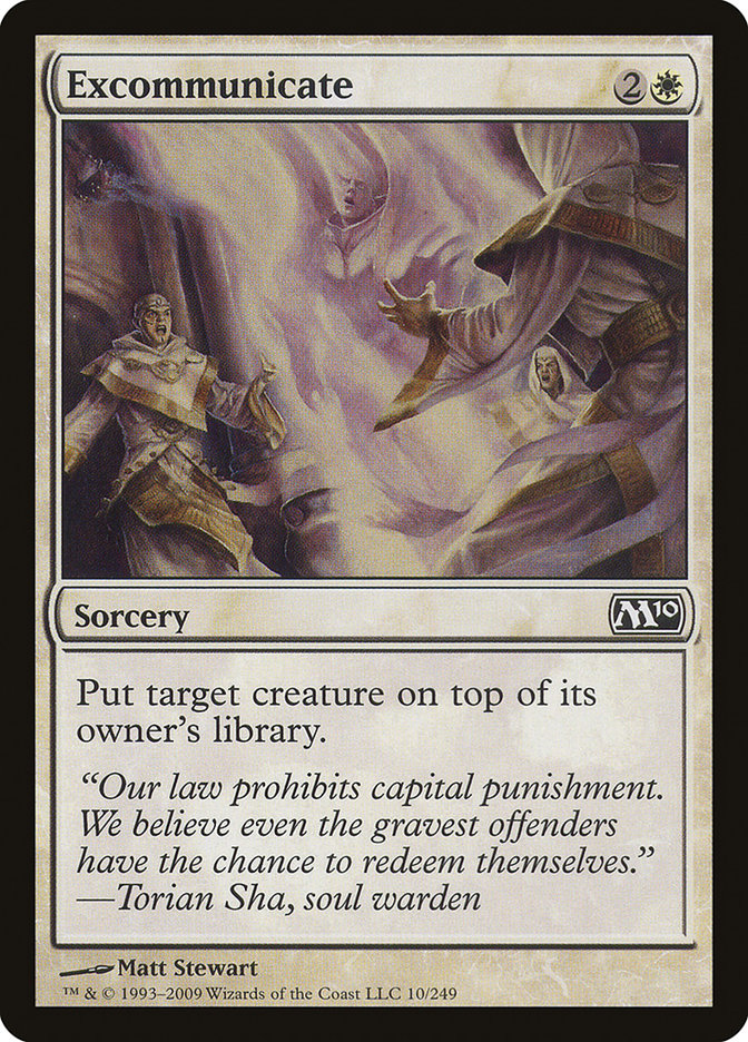 Excommunicate [Magic 2010] | Good Games Morley