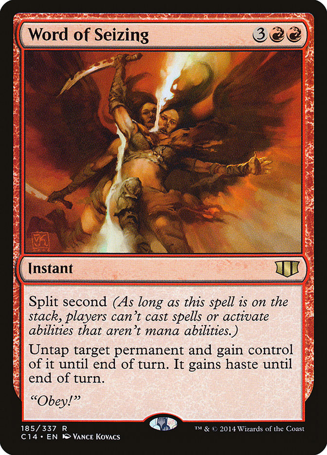 Word of Seizing [Commander 2014] | Good Games Morley