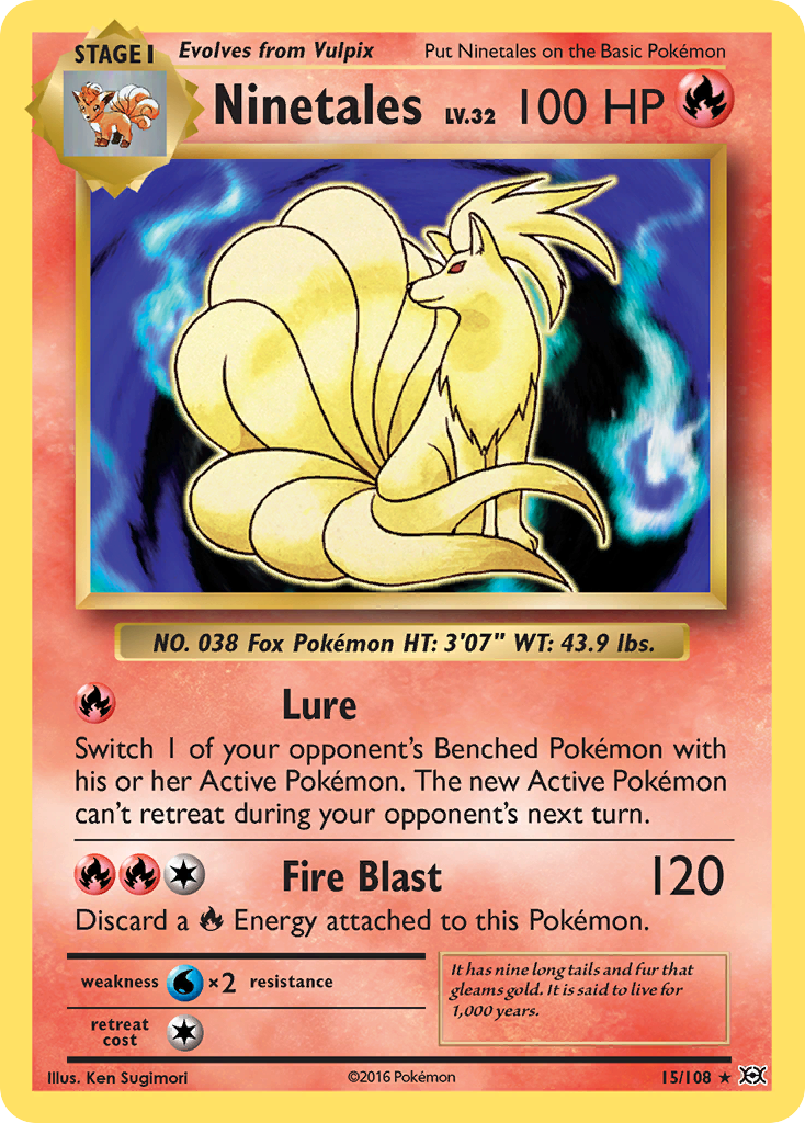 Ninetales (15/108) [XY: Evolutions] | Good Games Morley
