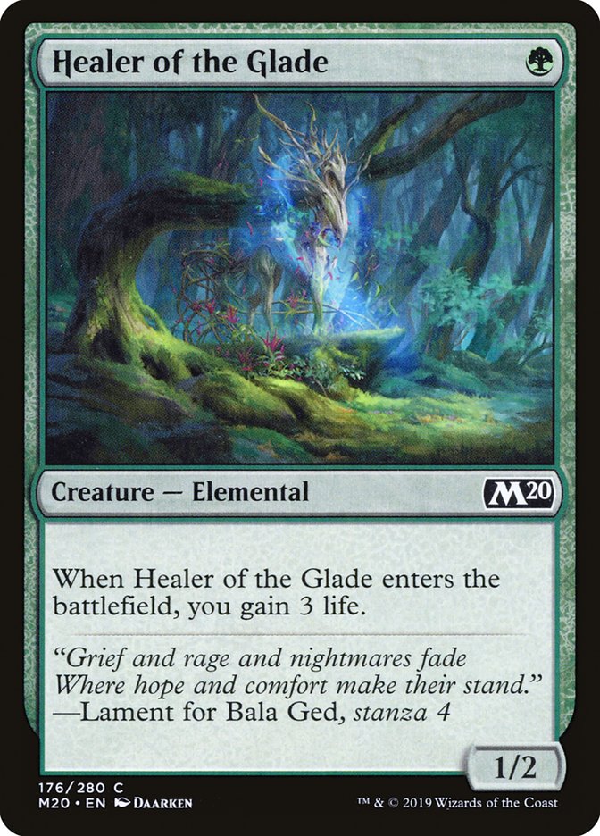 Healer of the Glade [Core Set 2020] | Good Games Morley