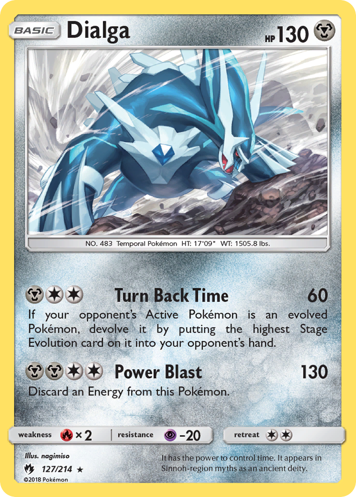 Dialga (127/214) [Sun & Moon: Lost Thunder] | Good Games Morley