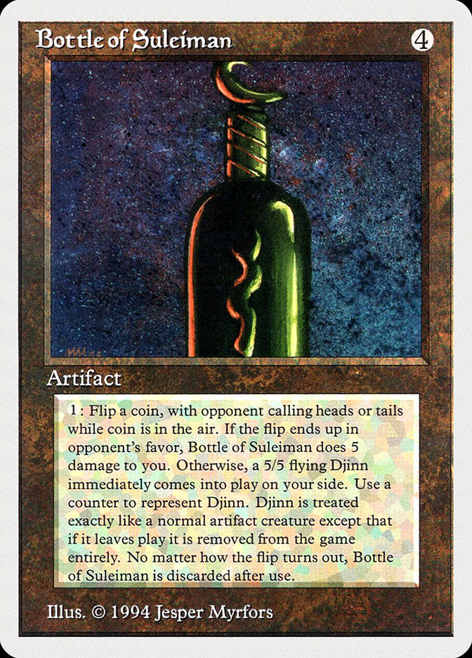 Bottle of Suleiman [Summer Magic / Edgar] | Good Games Morley