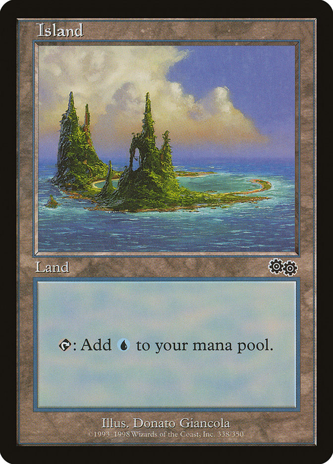 Island (338) [Urza's Saga] | Good Games Morley
