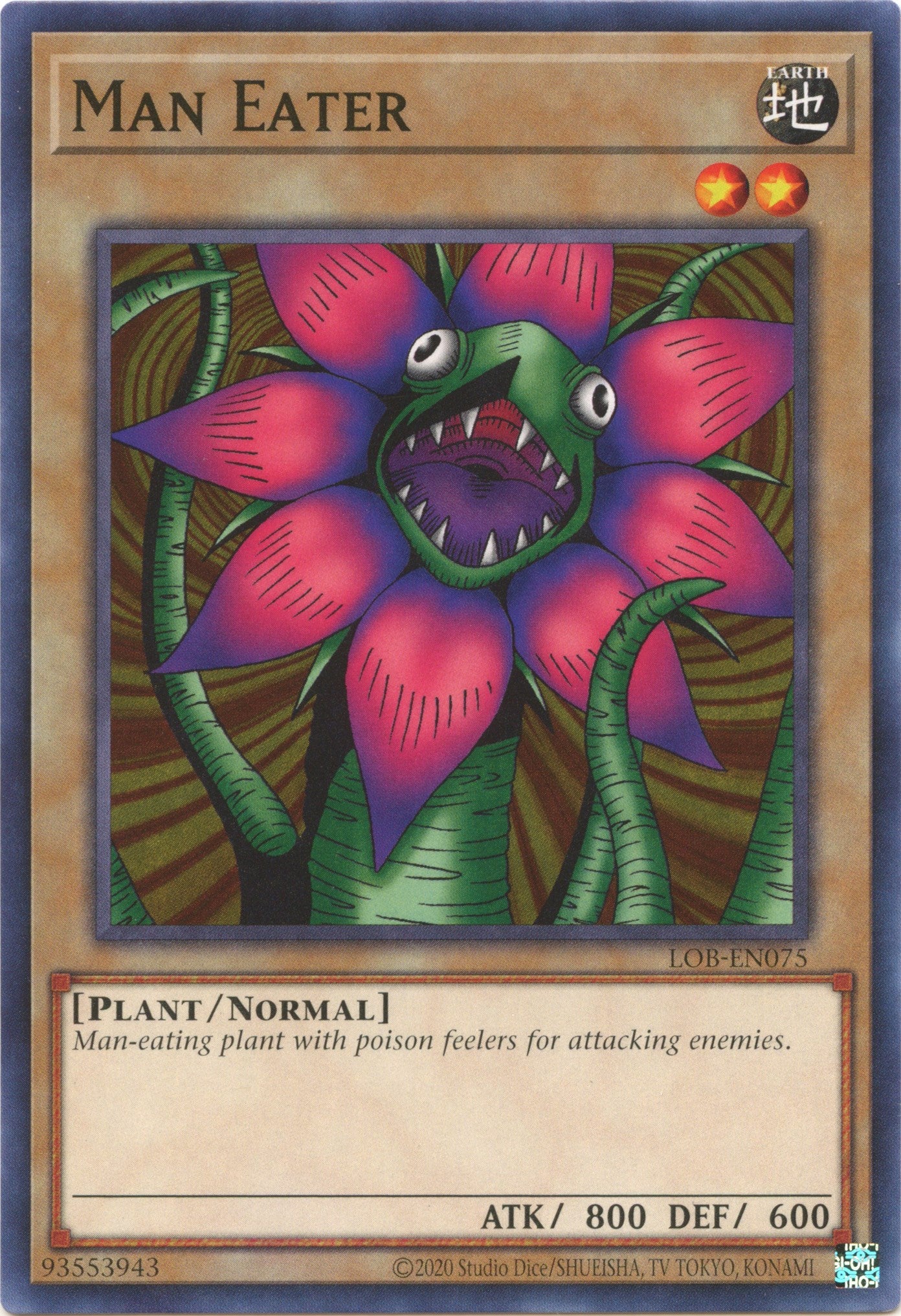 Man Eater (25th Anniversary) [LOB-EN075] Common | Good Games Morley