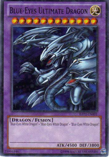 Blue-Eyes Ultimate Dragon [BATT-EN001] Starfoil Rare | Good Games Morley