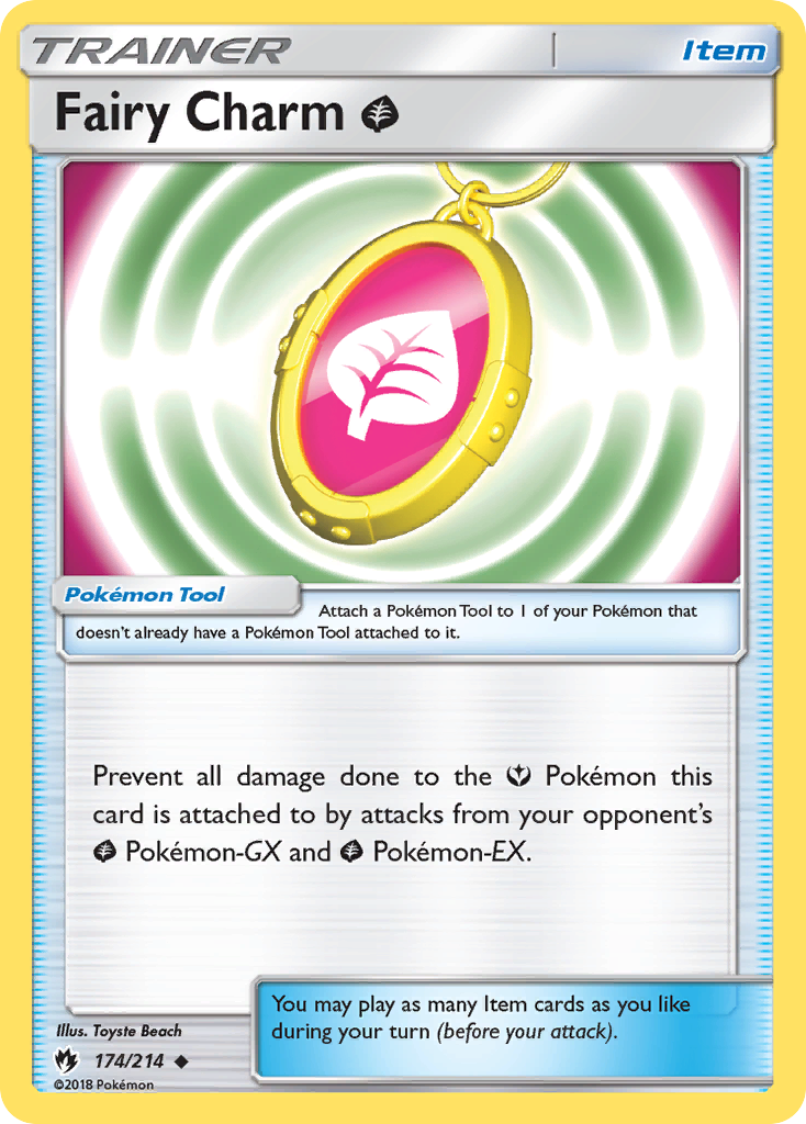 Fairy Charm Grass (174/214) [Sun & Moon: Lost Thunder] | Good Games Morley