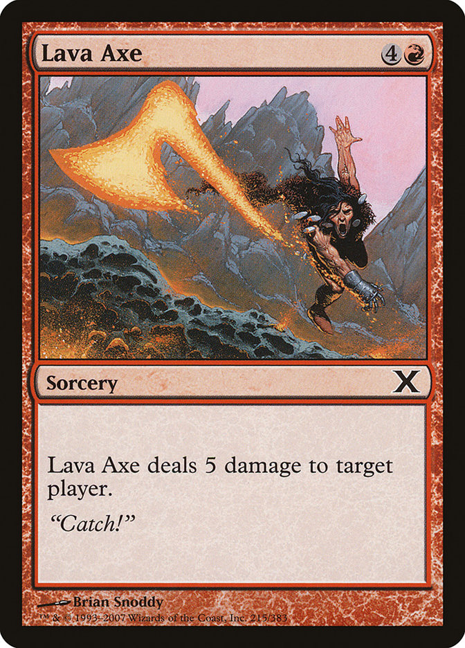 Lava Axe [Tenth Edition] | Good Games Morley