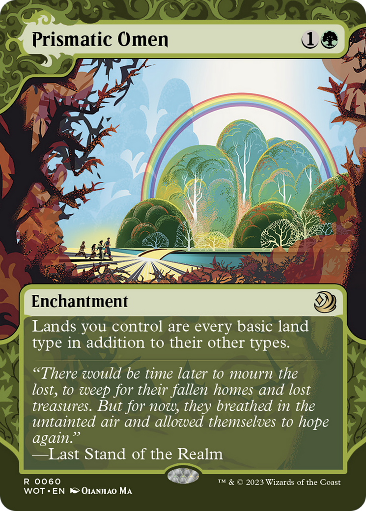 Prismatic Omen [Wilds of Eldraine: Enchanting Tales] | Good Games Morley