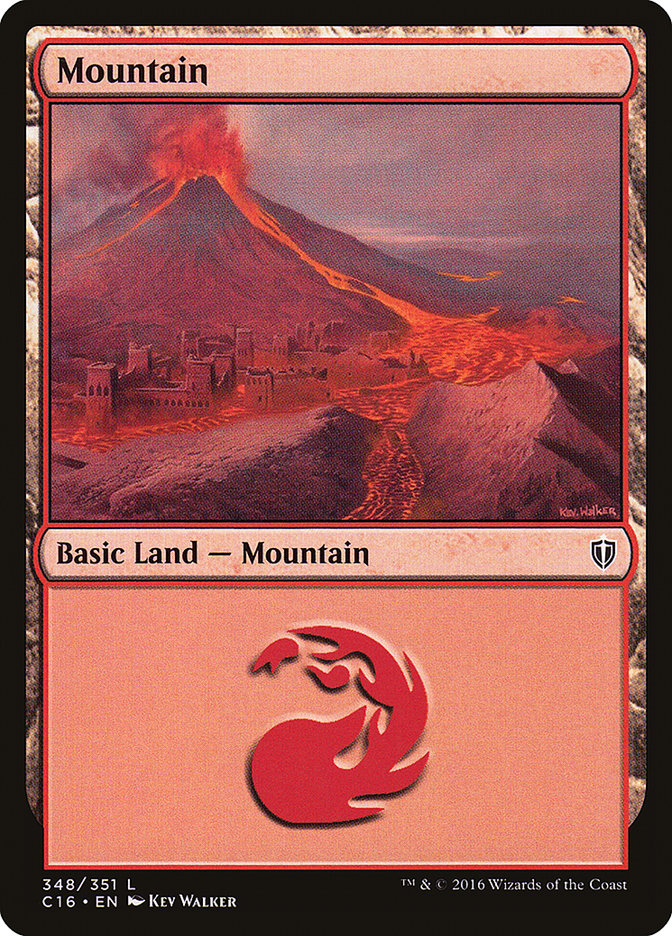 Mountain (348) [Commander 2016] | Good Games Morley