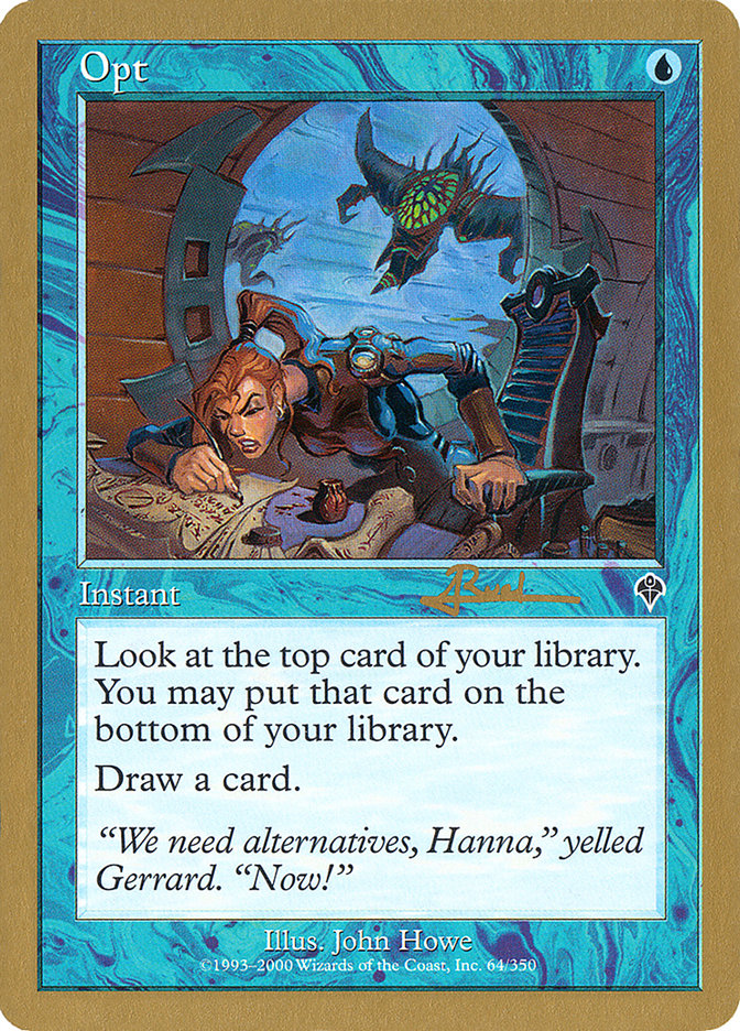 Opt (Antoine Ruel) [World Championship Decks 2001] | Good Games Morley
