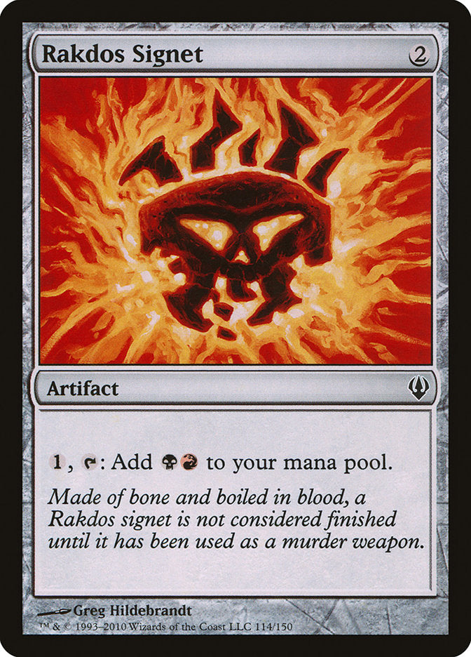 Rakdos Signet [Archenemy] | Good Games Morley