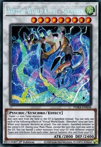 Virtual World Kyubi - Shenshen [PHRA-EN036] Secret Rare | Good Games Morley