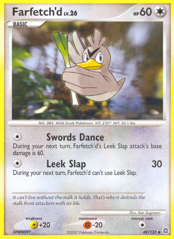 Farfetch'd (49/132) [Diamond & Pearl: Secret Wonders] | Good Games Morley