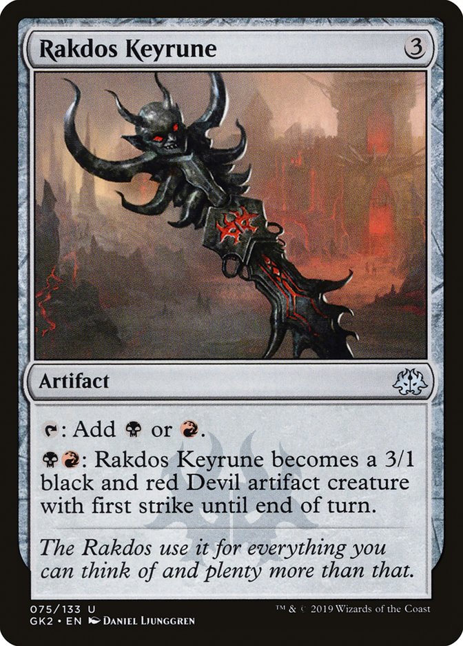 Rakdos Keyrune [Ravnica Allegiance Guild Kit] | Good Games Morley