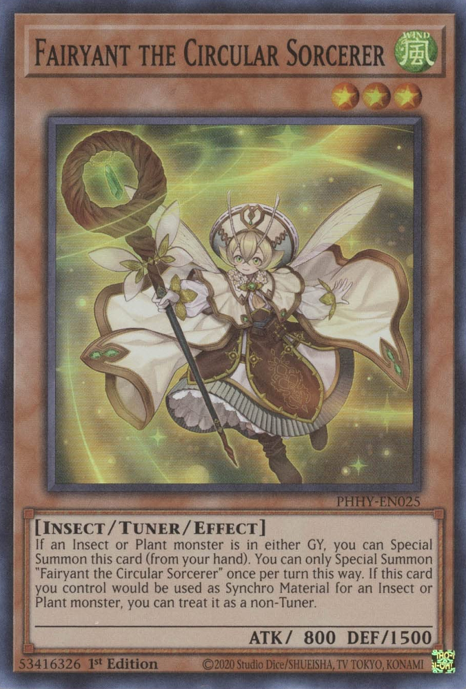 Fairyant the Circular Sorcerer [PHHY-EN025] Super Rare | Good Games Morley