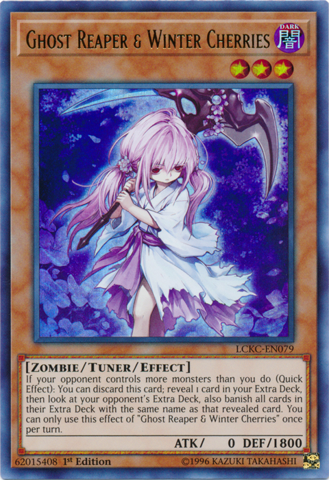 Ghost Reaper & Winter Cherries [LCKC-EN079] Ultra Rare | Good Games Morley