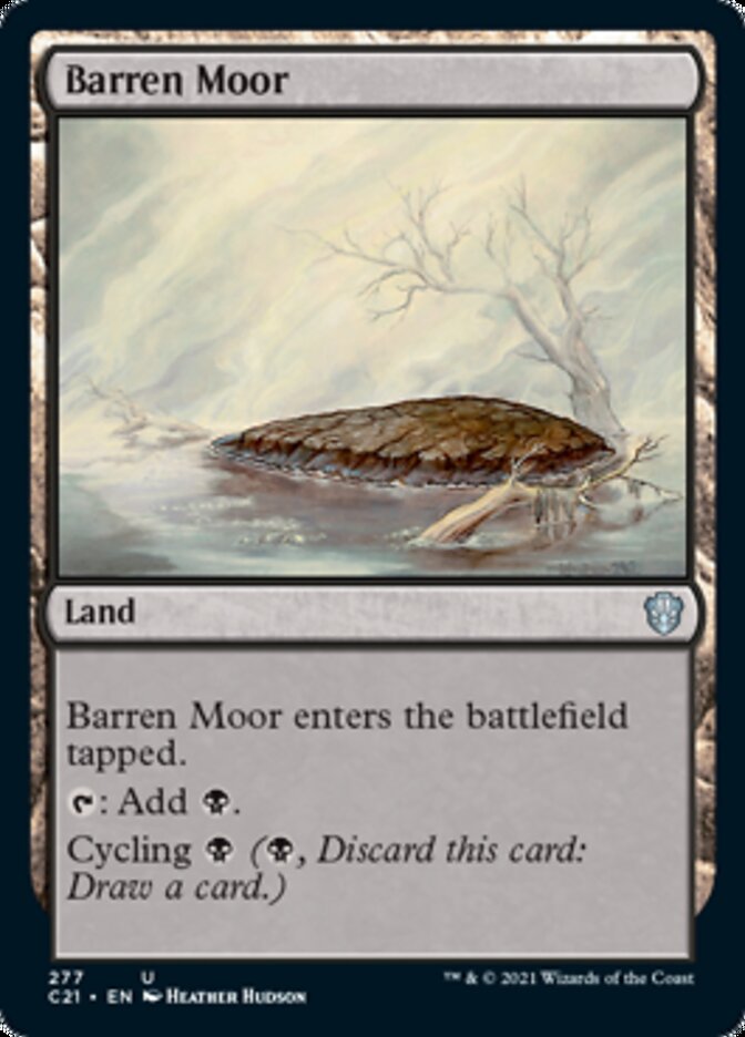 Barren Moor [Commander 2021] | Good Games Morley