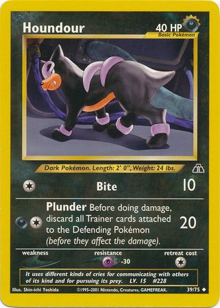 Houndour (39/75) [Neo Discovery Unlimited] | Good Games Morley