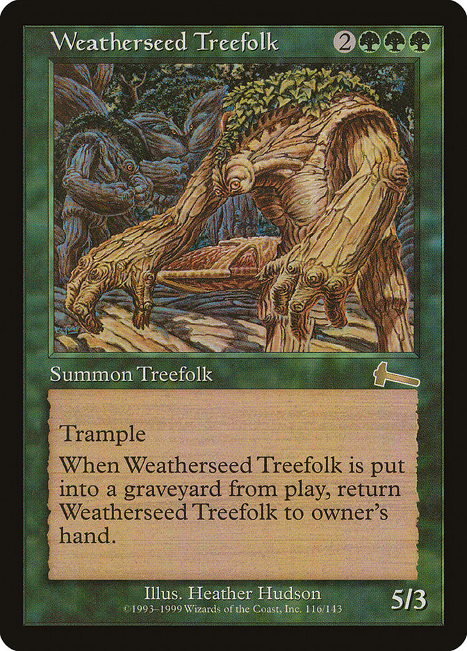 Weatherseed Treefolk [Urza's Legacy] | Good Games Morley