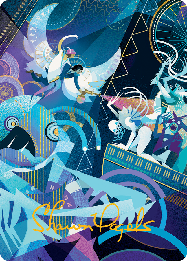 Errant and Giada Art Card (Gold-Stamped Signature) [March of the Machine Art Series] | Good Games Morley