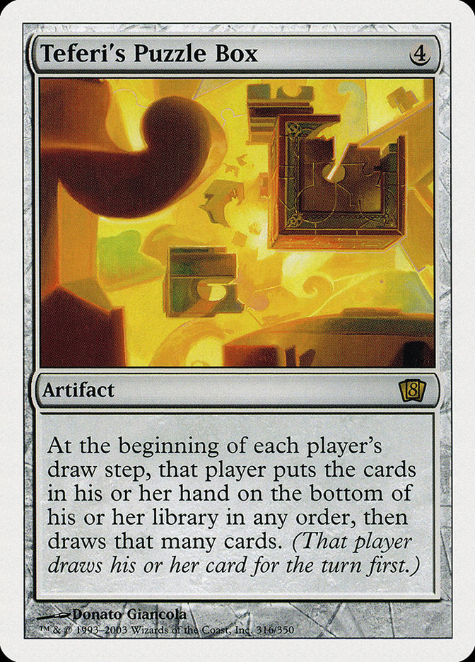 Teferi's Puzzle Box [Eighth Edition] | Good Games Morley