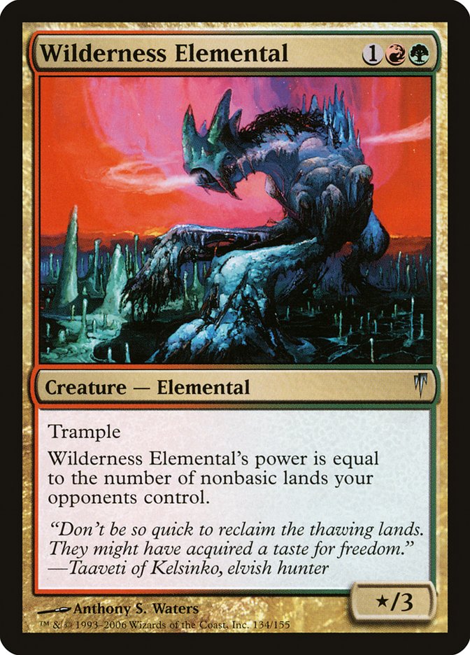 Wilderness Elemental [Coldsnap] | Good Games Morley