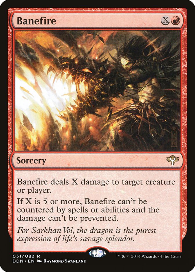 Banefire [Duel Decks: Speed vs. Cunning] | Good Games Morley