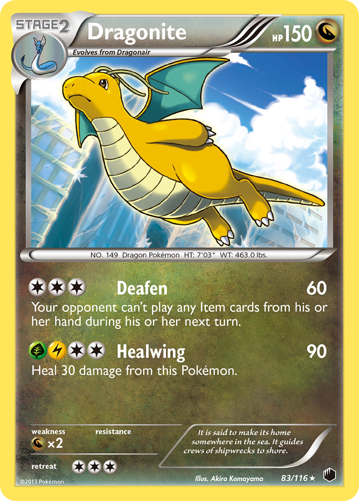 Dragonite (83/116) [Black & White: Plasma Freeze] | Good Games Morley