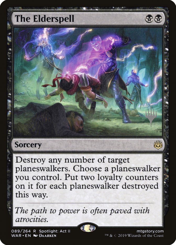The Elderspell (Promo Pack) [War of the Spark Promos] | Good Games Morley